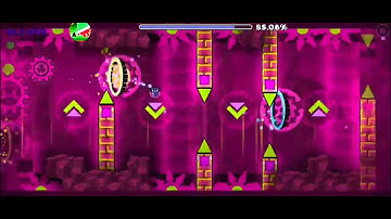 "Plasma Dominator" 100% hard demon (2/3 coins) by PlasmaGD | Geometry Dash