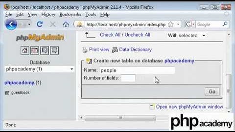 MySQL PHP Tutorial - Part 1 [English]