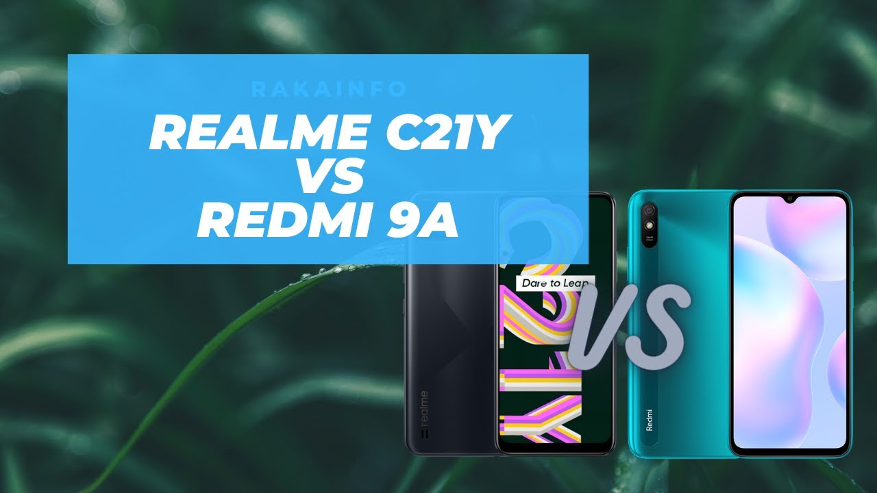 Realme C21 И Redmi 9a