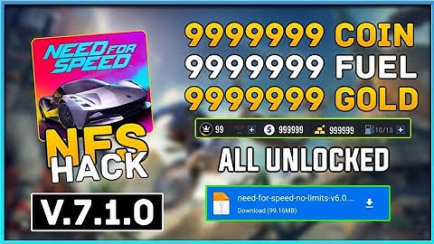 Need For Speed No Limits Mod Apk 7.1.0 VIP Unlimited Money - NFS No Limits Hack 7.1.0 Android/IOS