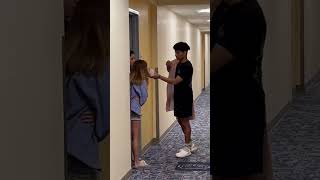 ASKING COLLEGE STUDENTS IF I CAN SLEEP OVER!! (Part 5) #shorts