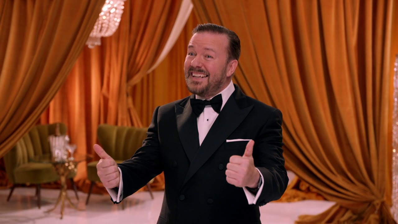 Ricky Gervais on "The 77th Annual Golden Globe Awards" 2020 - YouTube