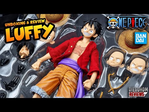 LUFFY ONE PIECE Imagination Works Bandai Unboxing e Review BR / DiegoHDM