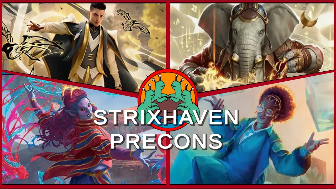 Secrets of Strixhaven Precons Gameplay | EDH Gameplay (Prismari, Quandrix, Silverquill, Lorehold) thumbnail