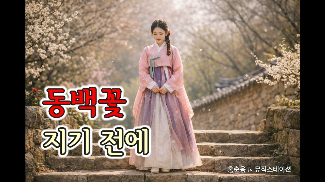 동백꽃 지기 전에 님이여 오소서 어서 오소서