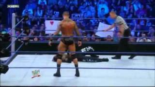 R-Truth- Jumping Corkscrew Kick