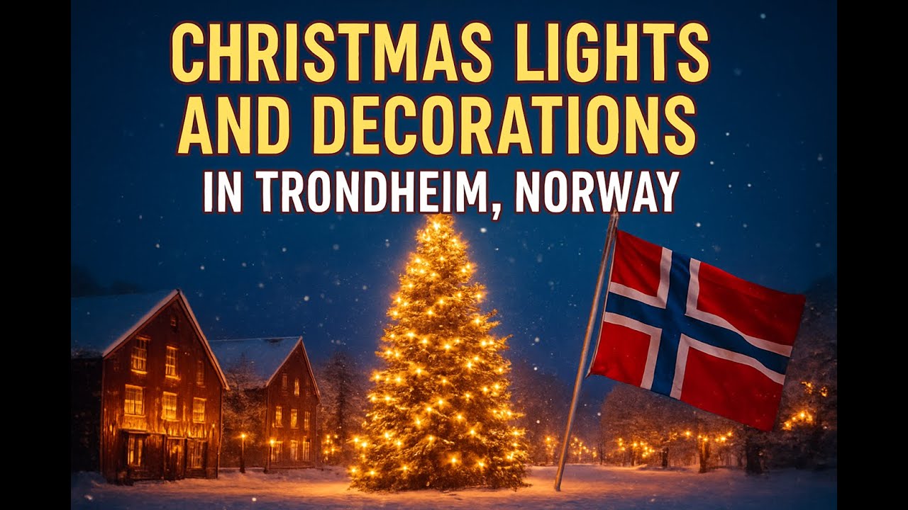 Trondheim Christmas Vibes | City Walk, Starbucks & Sweet Treats