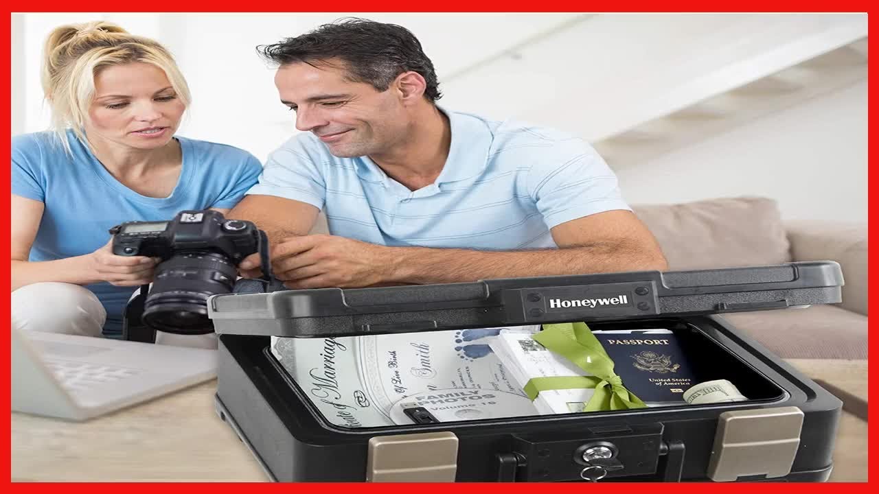 Honeywell Safes & Door Locks LHLP1103G 30 Minute Fire Safe Waterproof Safe Box YouTube