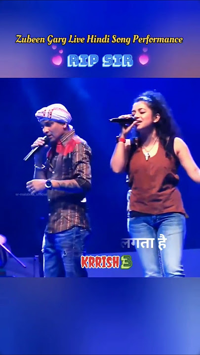 Duniya Jhuthi Lagti Hai❤️🔥(Dil Tu Hi Bata)|| Krrish 3 || Zubeen Garg Live  Song #shorts #zubeengarg