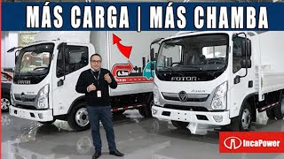 IncaPower y Foton presentan la nueva versión de camiones de hasta 3 Toneladas