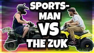 Sportsman VS The Zuk | Polaris Sportsman 90 vs Suzuki LT80