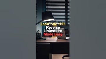 LeetCode 206: Reverse Linked List Made Easy - Python Tutorial #shorts #short