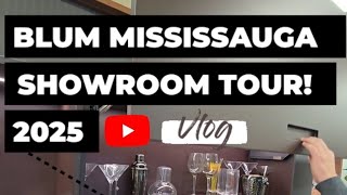 Blum’s Latest Cabinet Innovations 2025! – Missisauga Showroom Tour Vlog!