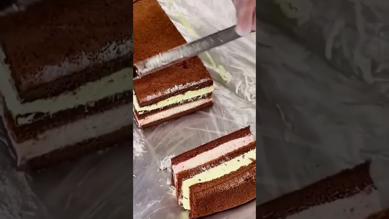 Delicious Cake cutting 