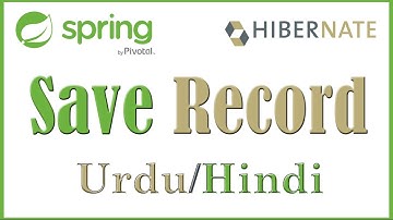 Spring MVC Hibernate JQuery Maven | Tutorial 9 Save Record and Debug (Urdu & Hindi)