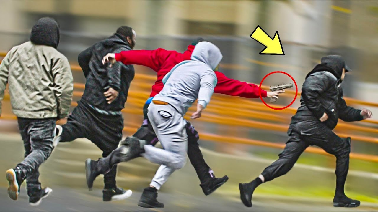 ⁣Brutally Hitting GANG BANGERS in the Hood GONE WRONG! (MUST WATCH)