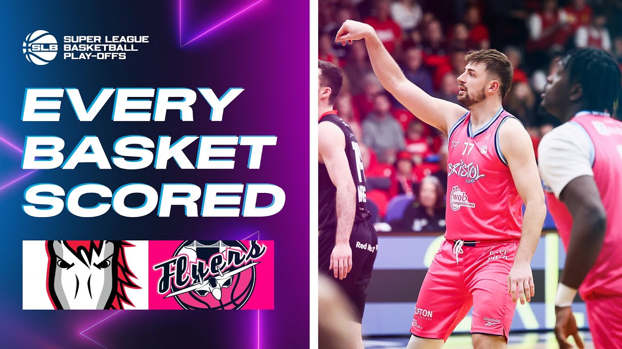 Leicester Riders v Bristol Flyers | SLB Playoff Quarter-Final - Second Leg | Condensed Game | 5/5/25