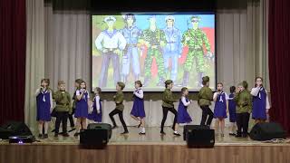 Талантливые дети поют в честь Дня защитника Отечества