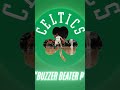 Float like a butterfly, sting like Buzzer Beater P ⏳ #celtics #nba #shorts