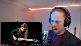 Tina S - For The Love Of God (Steve Vai) cover FIRST REACTION! (HOW IS SHE DOING THIS???)