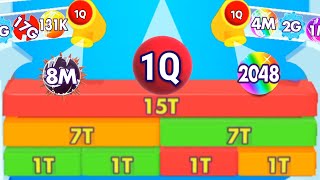 Bounce Merge | bounce and collect in bounce Merge 2048 - Blob Merge 2048...4t part 6 #Bouncemerge screenshot 4