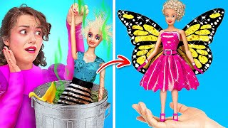 MERMAID vs BUTTERFLY DOLL MAKEOVER🦋Rich Vs Poor Challenge! How to Become Mermaid By YayTime! STAR