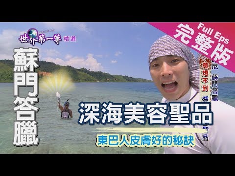 【蘇門答臘】貝殼釣章魚/巨無霸彈塗魚/棉蘭饕客美食/龍蝦雙吃/花枝敷臉｜《世界第一等》870集完整版