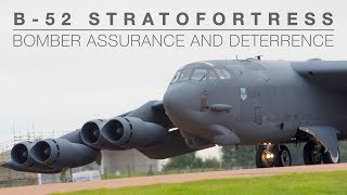 Bomber Assurance and Deterrence (BAAD) Operations: B-52 Heavy Bomber Takeoff/Landing at RAF Fairford