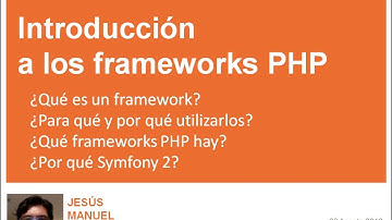 Introduccion framework PHP