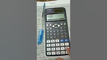 How to solve calculas related limit problems in calculator (fx-991EX) easily #shorts#short#trending