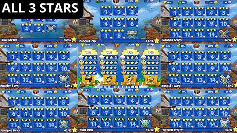 Tips & Tricks To Get All 3 Stars In Beach Buggy Racing #bbracing