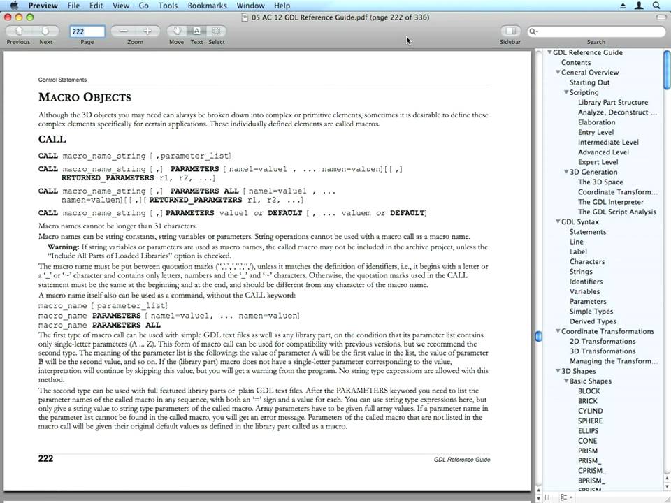object java ArchiCAD Building Object Creation ITG 9-5
