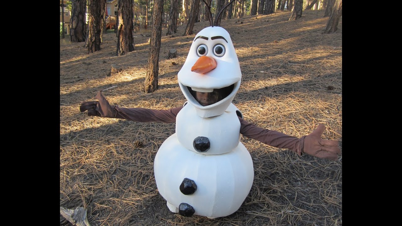 Olaf Homemade Costume You Olaf Homemade Costume