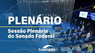 Ao vivo: Sessão Deliberativa do Plenário – 8/5/24