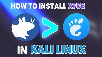Switching to XFCE for kali linux cause it
