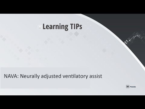 Neurally adjusted ventilatory assist (NAVA)