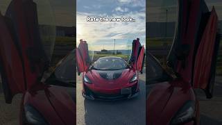 This Super Car Wrap Is Insane..😱 #supercar #mclaren #carwrap #wrap #vinyl #transformation #shorts