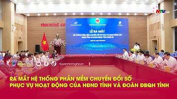 Ra mắt hệ thống phần mềm chuyển đổi số phục vụ hoạt động của HĐND tỉnh và Đoàn ĐBQH tỉnh