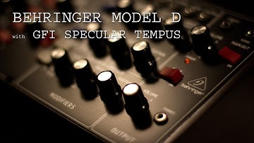 Behringer Model D Sequence with Specular Tempus // Session 8 - Ambient