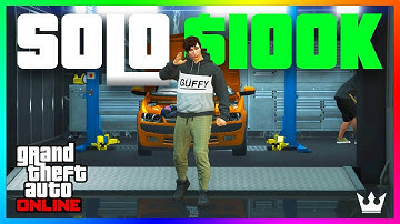 Gta 5 Online - How To Make A $100K In Minutes! Completely Solo.. (Invite Only Session)