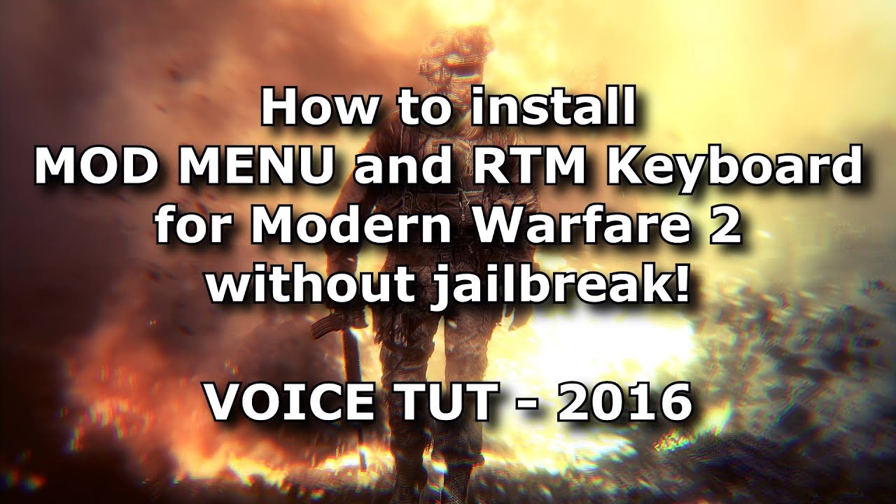how to install a mw2 mod menu ps3