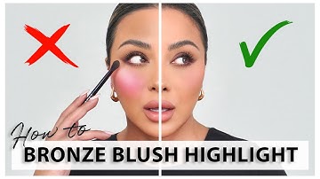 DE JUISTE MANIER OM EEN BRONS BLUSH EN HIGHLIGHT TE KRIJGEN | NINA UBHI
