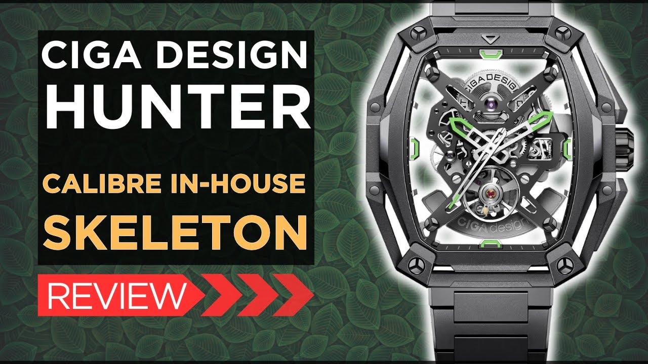 Ciga Design Hunter : la meilleure montre automatique squelettée à moins de 500€ ?
