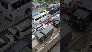 Himachal road Traffic due To monsoon #live #viral #youtubeindia #youtube #shorts #traffic