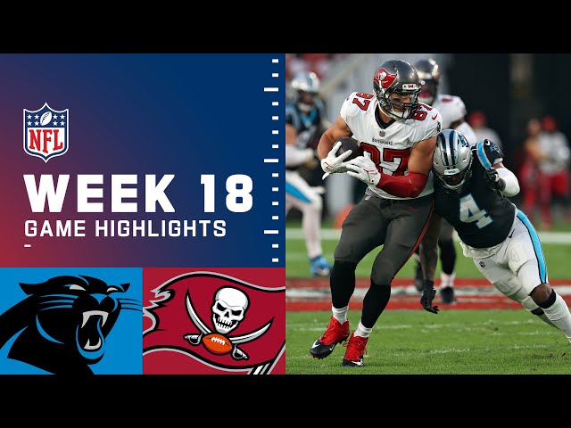 Panthers vs. Buccaneers Week 18 Highlights