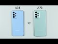 Samsung A33 vs Samsung A73 Speed Test & Camera Comparison