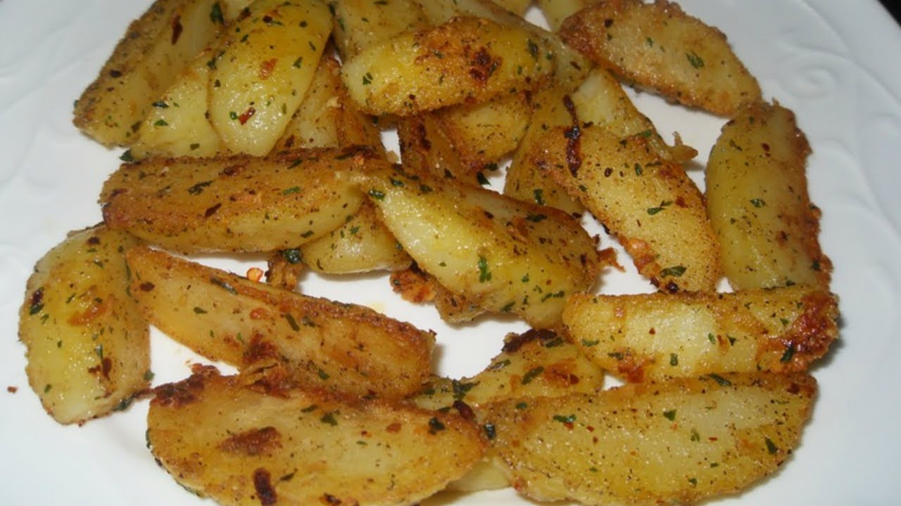 Crispy Potato wedges | Easy Tasty Snack Recipe | Fried Potato Wedges Recipe