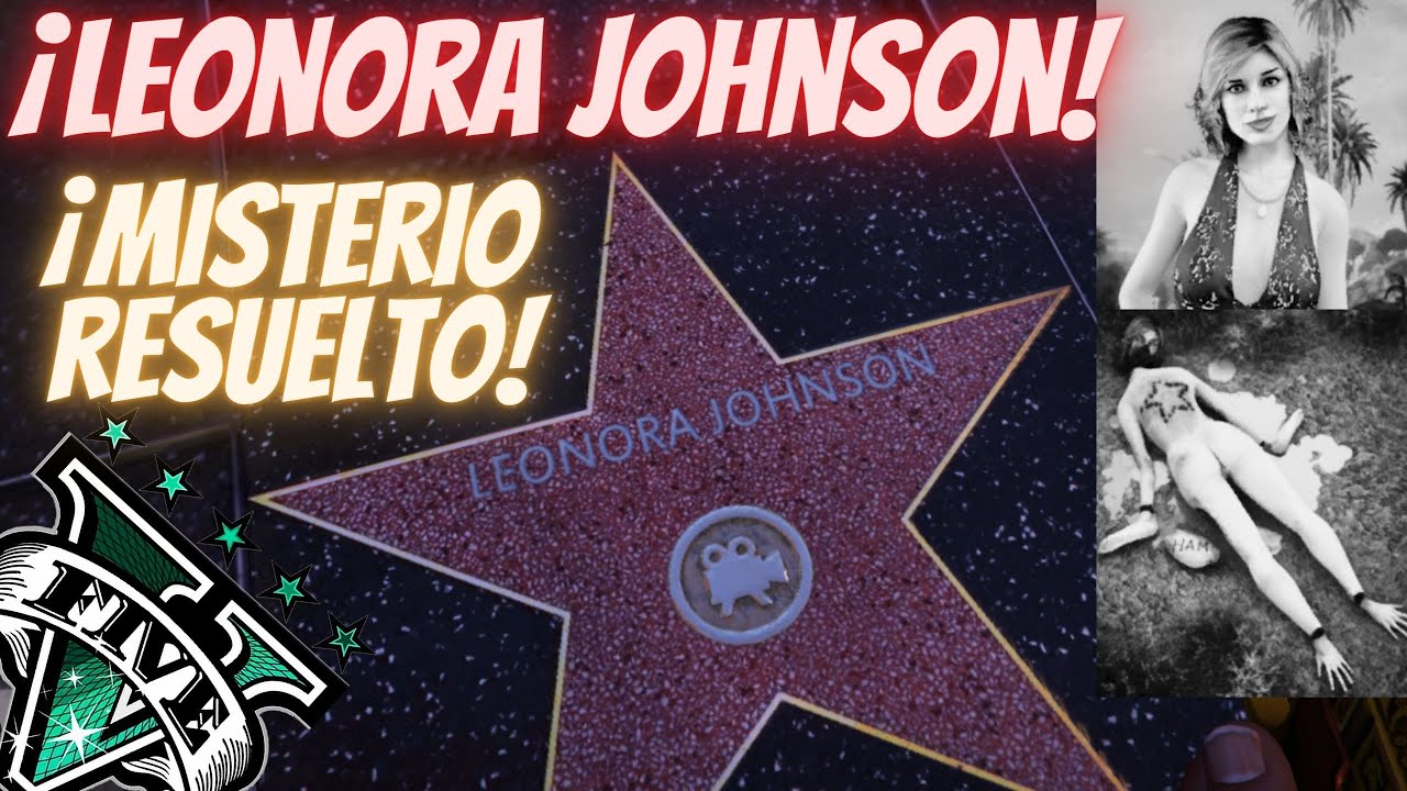 ¿Quien Mato a Leonora Johnson? Misterio de GTA V 😨 YouTube
