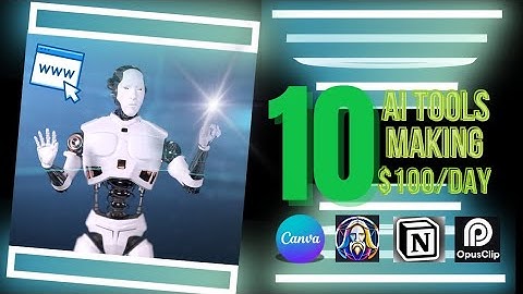 "10 AI Tools Making People $100/Day (No Experience Needed!) 💰"