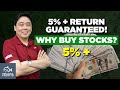 5% Guaranteed Return on T-Bills! Why Buy Stocks?